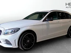 Vit (white) Begagnad 2020 Mercedes C220 Kombi | 349 900 kr (Lite dyr)