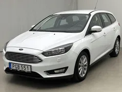 Vit Begagnad 2017 Ford Focus | 134 800 kr (Bra pris)