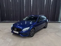 Blå Begagnad 2018 Mercedes C180 Kombi | 239 900 kr (Marknadspris)