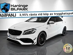 Vit Begagnad 2016 Mercedes A45 AMG AMG Halvkombi | 279 900 kr (Marknadspris)