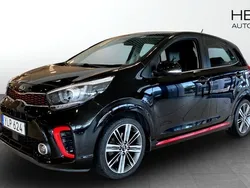 Svart (black) Begagnad 2017 Kia Picanto GT-Line Halvkombi | 94 500 kr (Marknadspris)