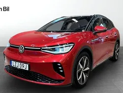 Mörkröd (röd) Begagnad 2022 VW ID.4 GTX SUV | 394 900 kr (Bra pris)