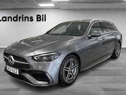 Grå Begagnad 2024 Mercedes C220 AMG Line Premium Kombi | 529 900 kr (Dyr)