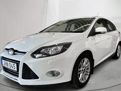 Vit Begagnad 2014 Ford Focus Titanium | 90 000 kr (Marknadspris)