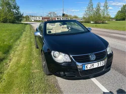 Svart Begagnad 2007 VW Eos Cab | 63 900 kr (Superpris)