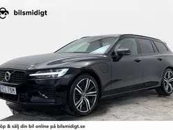 Svart Begagnad 2019 Volvo V60 R-Design Kombi | 309 900 kr (Bra pris)