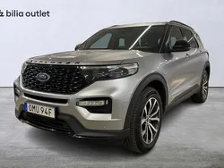 Grå Begagnad 2021 Ford Explorer ST-Line SUV | 429 900 kr (Lite dyr)