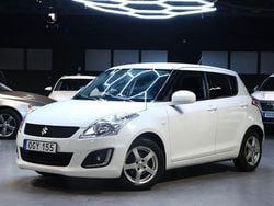 Vit Begagnad 2016 Suzuki Swift Halvkombi | 119 900 kr (Lite dyr)