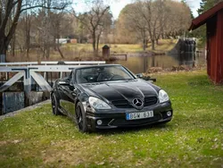 Svart Begagnad 2006 Mercedes SLK55 AMG Kleemann Cab | 350 000 kr