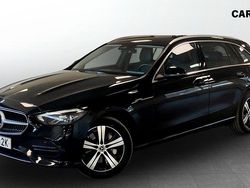 Svart (black) Begagnad 2023 Mercedes C300e Avantgarde Kombi | 319 900 kr (Bra pris)