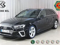 Svart Begagnad 2021 Audi A4 S-Line Kombi | 344 900 kr (Marknadspris)
