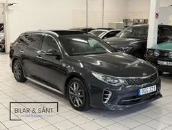 Grå Begagnad 2016 Kia Optima GT-Line Kombi | 148 900 kr (Marknadspris)