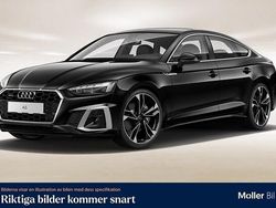 Mytsvart metallic Begagnad 2021 Audi A5 Sportback S-Line Halvkombi | 399 900 kr (Lite dyr)