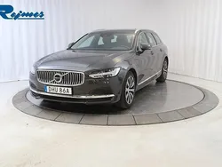 Grå (platinum grey metallic) Begagnad 2020 Volvo V90 Inscription Kombi | 339 800 kr (Marknadspris)