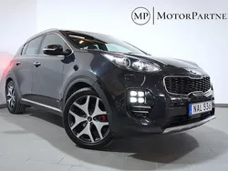 Svart Begagnad 2016 Kia Sportage GT-Line SUV | 149 900 kr (Marknadspris)