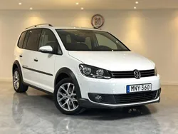 Vit Begagnad 2014 VW Touran Cross Minibuss | 119 000 kr (Superpris)