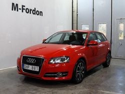 Röd Begagnad 2010 Audi A3 Sportback Comfort Halvkombi | 74 900 kr (Marknadspris)