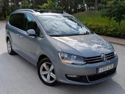 Grå Begagnad 2014 VW Sharan Minibuss | 139 900 kr (Bra pris)