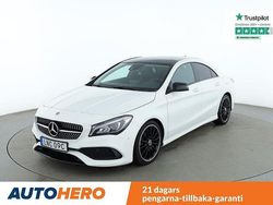 Vit Begagnad 2019 Mercedes CLA200 AMG line Sportkupé | 252 000 kr (Marknadspris)