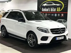 Vit Begagnad 2016 Mercedes GLE350 AMG line SUV | 329 900 kr (Marknadspris)