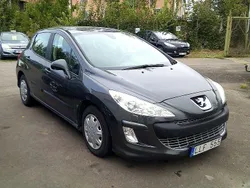 Mörkgrå (grå) Begagnad 2008 Peugeot 308 Halvkombi | 25 000 kr (Marknadspris)