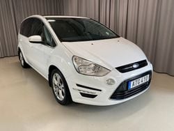 Vit Begagnad 2014 Ford S-MAX Business Edition Minibuss | 139 900 kr (Marknadspris)