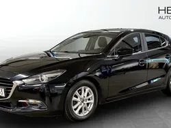 Svart (black) Begagnad 2018 Mazda 3 Inclusive Halvkombi | 159 000 kr (Marknadspris)