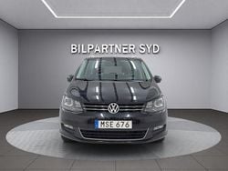 Svart Begagnad 2015 VW Sharan Minibuss | 184 900 kr (Marknadspris)