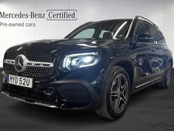 Svart Begagnad 2021 Mercedes GLB250 AMG SUV | 419 000 kr