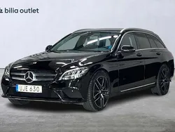 Svart Begagnad 2018 Mercedes C200 Kombi | 219 900 kr (Bra pris)