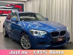 Blå Begagnad 2013 BMW 118 M Sport Halvkombi | 139 900 kr (Lite dyr)