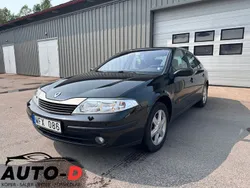Svart Begagnad 2004 Renault Laguna II Expression Halvkombi | 39 900 kr