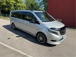Silver Begagnad 2018 Mercedes V250 Minibuss | 515 000 kr (Bra pris)
