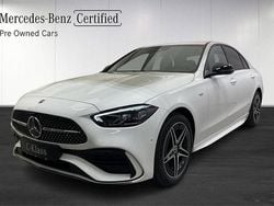 Vit Ny 2025 Mercedes C300e AMG Sedan | 609 600 kr (Bra pris)