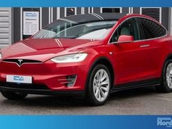 Röd Begagnad 2020 Tesla Model X SUV | 449 800 kr (Marknadspris)