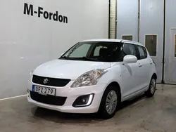 Vit Begagnad 2016 Suzuki Swift Halvkombi | 77 900 kr (Bra pris)