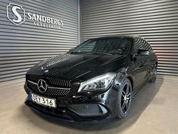 Svart Begagnad 2016 Mercedes CLA200 Shooting Brake AMG Kombi | 159 000 kr (Marknadspris)