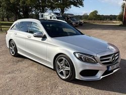 Silver Begagnad 2018 Mercedes C180 AMG line Kombi | 205 000 kr (Marknadspris)