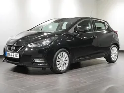Svart Begagnad 2022 Nissan Micra Acenta Halvkombi | 164 900 kr (Marknadspris)