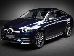 Mörkblå (canvasitblå metallic) Begagnad 2022 Mercedes GLE350 AMG line Sportkupé | 799 000 kr (Marknadspris)