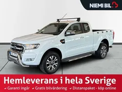 Vit Begagnad 2017 Ford Ranger S Pickup | 219 900 kr (Bra pris)