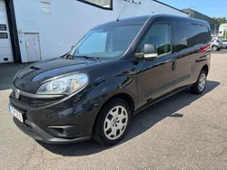 Svart Begagnad 2016 Fiat Doblò Minibuss | 68 600 kr (Marknadspris)