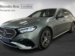 Grön Begagnad 2023 Mercedes E300 AMG line Kombi | 669 900 kr (Bra pris)
