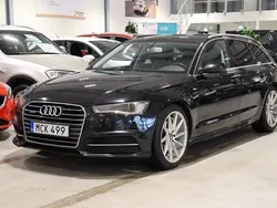 Svart Begagnad 2015 Audi A6 S-Line Kombi | 159 900 kr (Marknadspris)