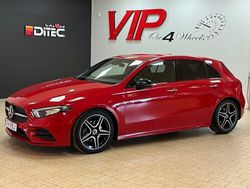 Röd Begagnad 2019 Mercedes A200 AMG Halvkombi | 249 800 kr (Marknadspris)