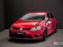Röd Begagnad 2015 VW Golf VII R-line Halvkombi | 139 900 kr (Dyr)