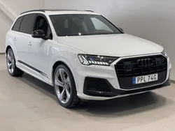 Vit Begagnad 2021 Audi Q7 S-Line SUV | 639 000 kr