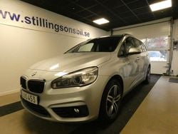 Silver Begagnad 2015 BMW 218 Gran Tourer Sport Line Minibuss | 178 999 kr (Marknadspris)