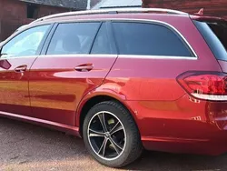 Röd Begagnad 2014 Mercedes E220 Classic Kombi | 107 000 kr (Bra pris)