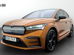 Orange Begagnad 2023 Skoda Enyaq iV RS SUV | 389 500 kr (Bra pris)